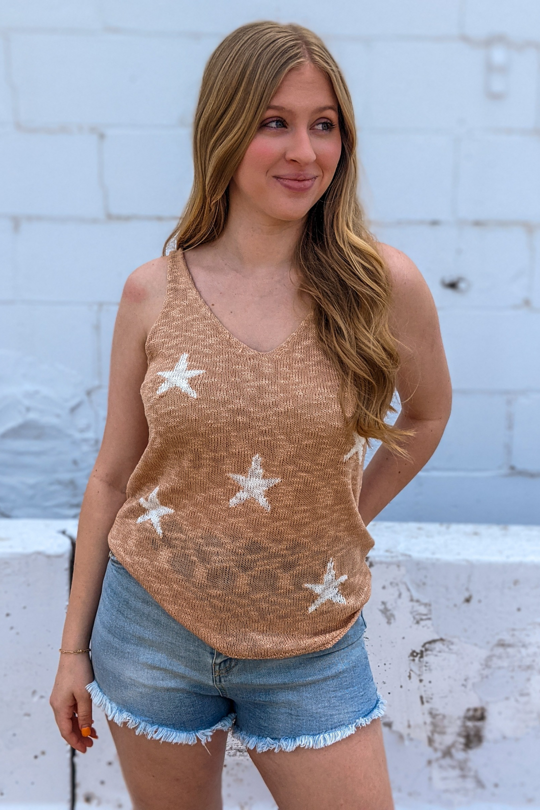 Oh My Stars Tank - Natural