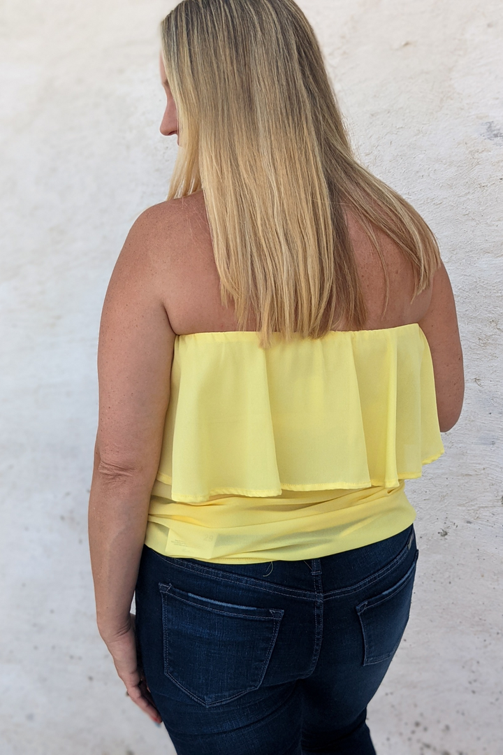 Ray Of Sunshine Tube Top