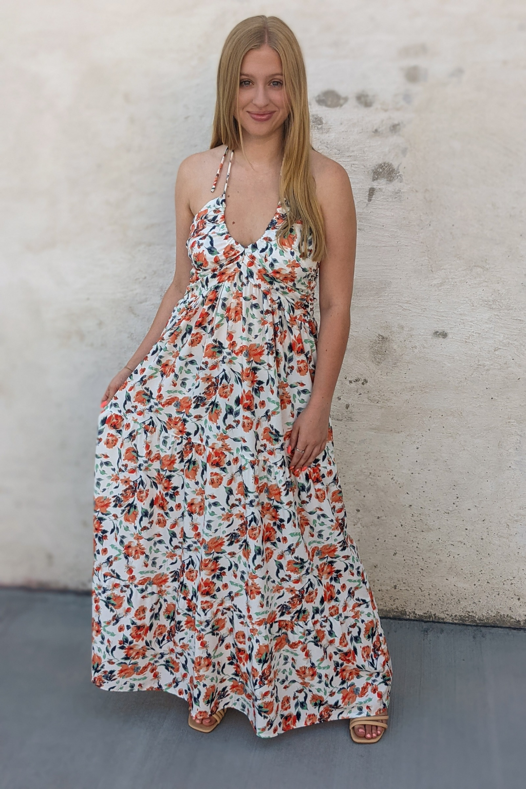 Spring Floral Dress