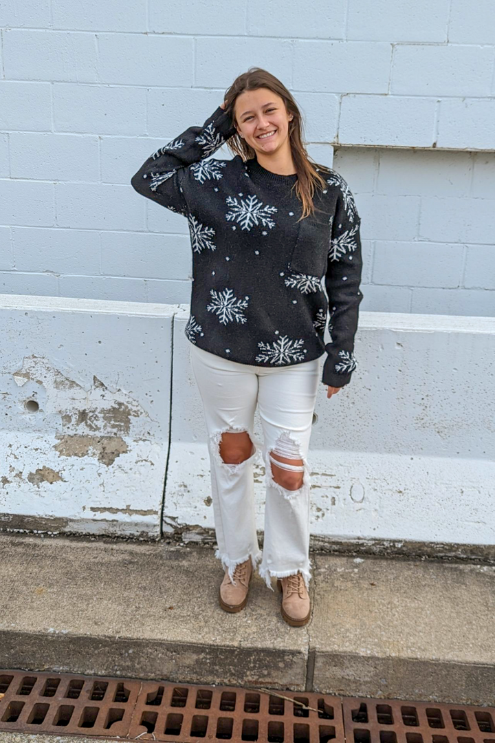 Snowflake Season Sweater