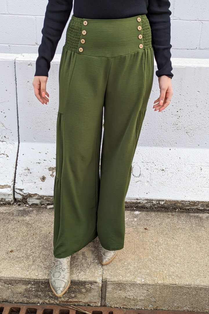 One And Only Wide Leg Pants