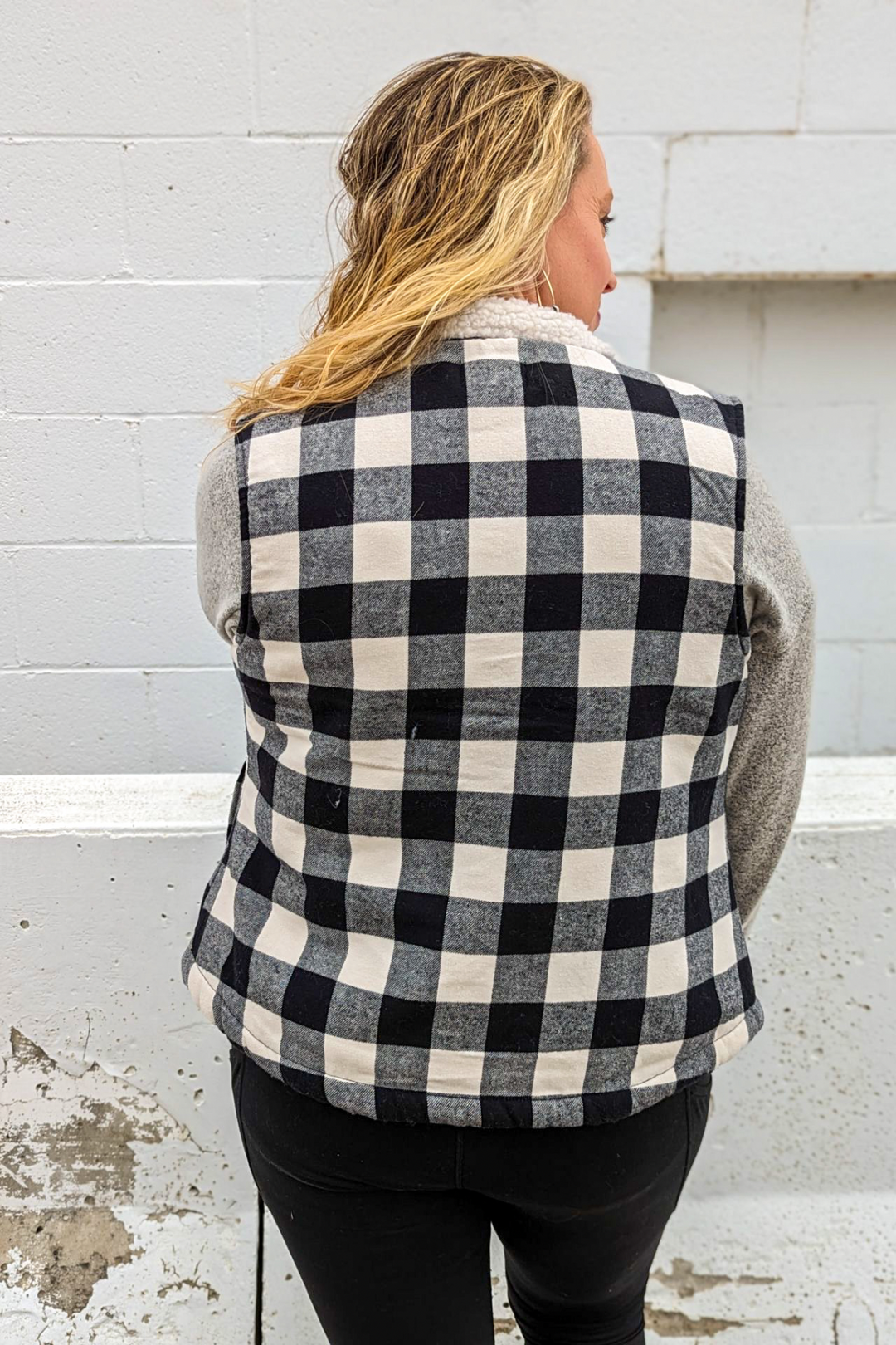 Winter Nights Plaid Vest