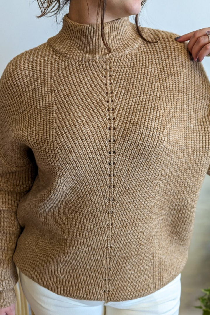 Cornelia Street Khaki Sweater