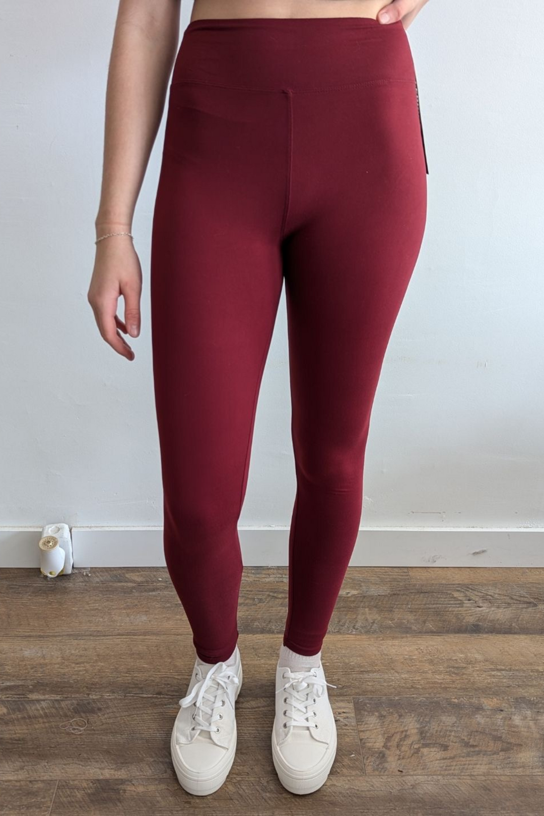 My Kinda Leggings - Burgundy