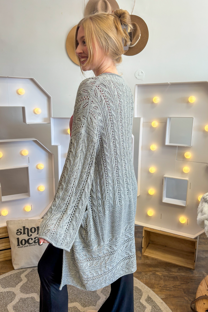 Something More Open Front Cardigan