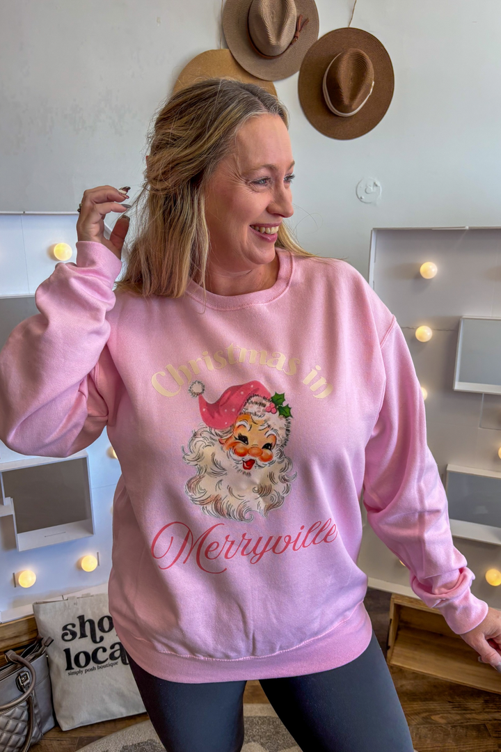 Christmas In Merryville Crewneck