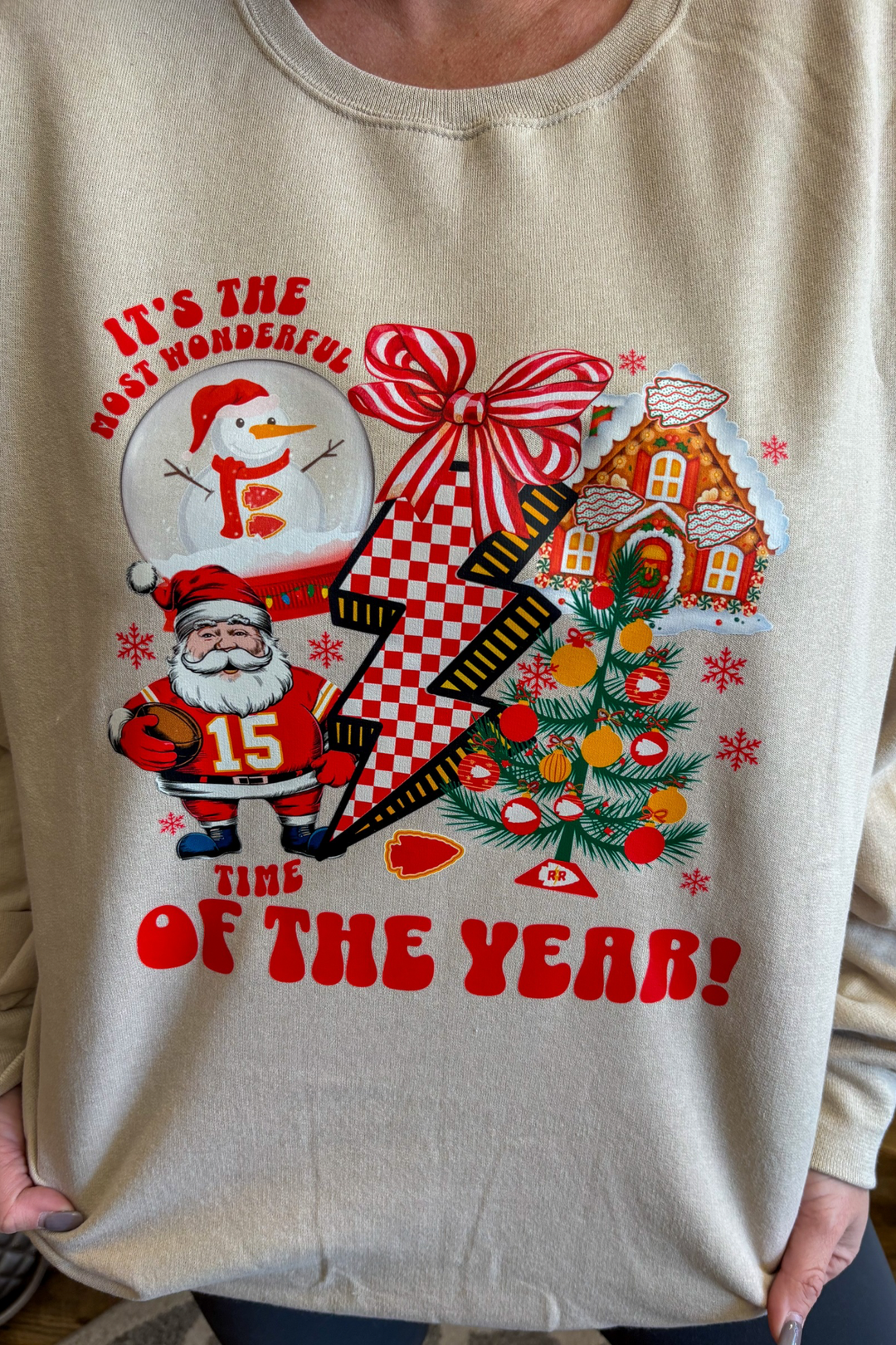 Tis The Season Chiefs Crewneck