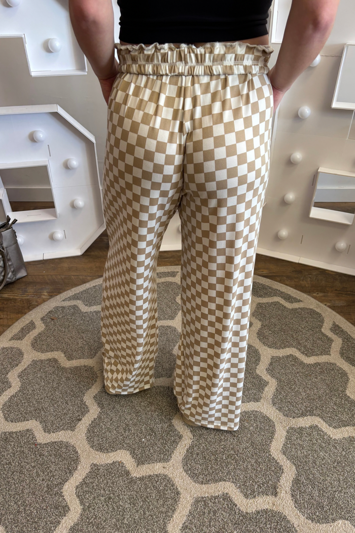 Bold Checker Pants