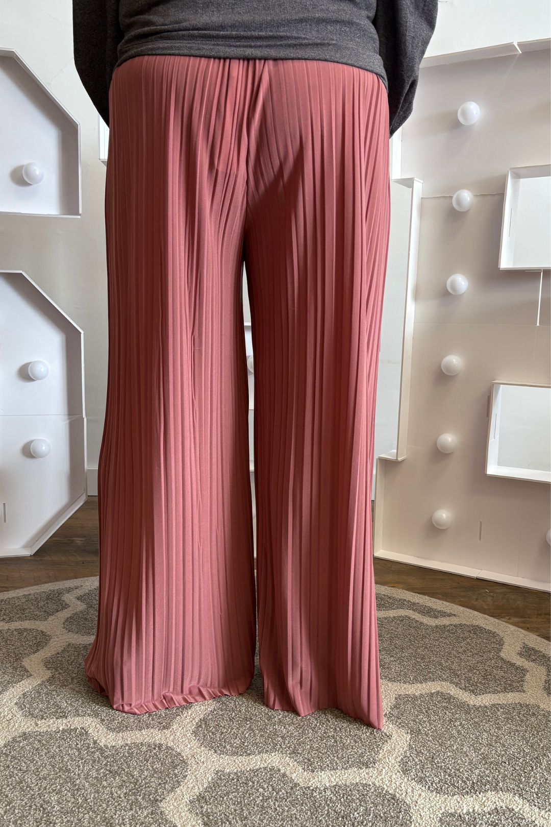 Business Casual Pants - Mauve