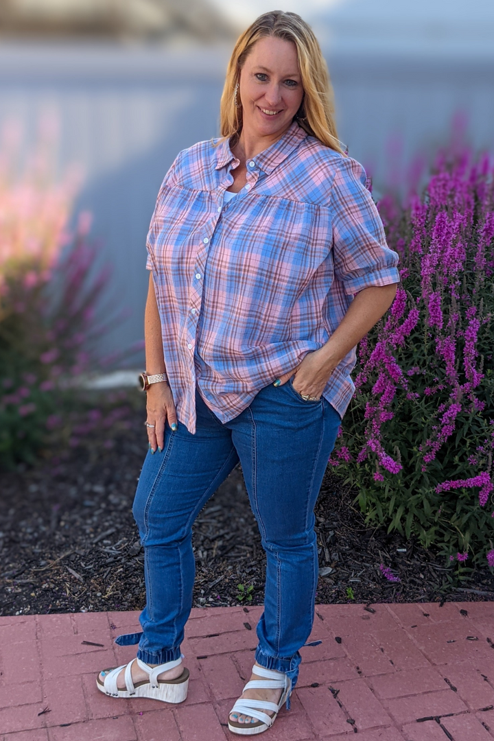 Casual Saturday Top - Blue