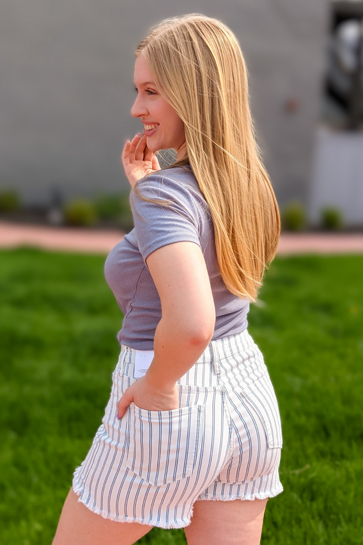 Batter Up Stripe Shorts