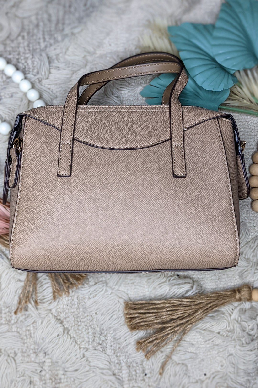 Natural Satchel Purse