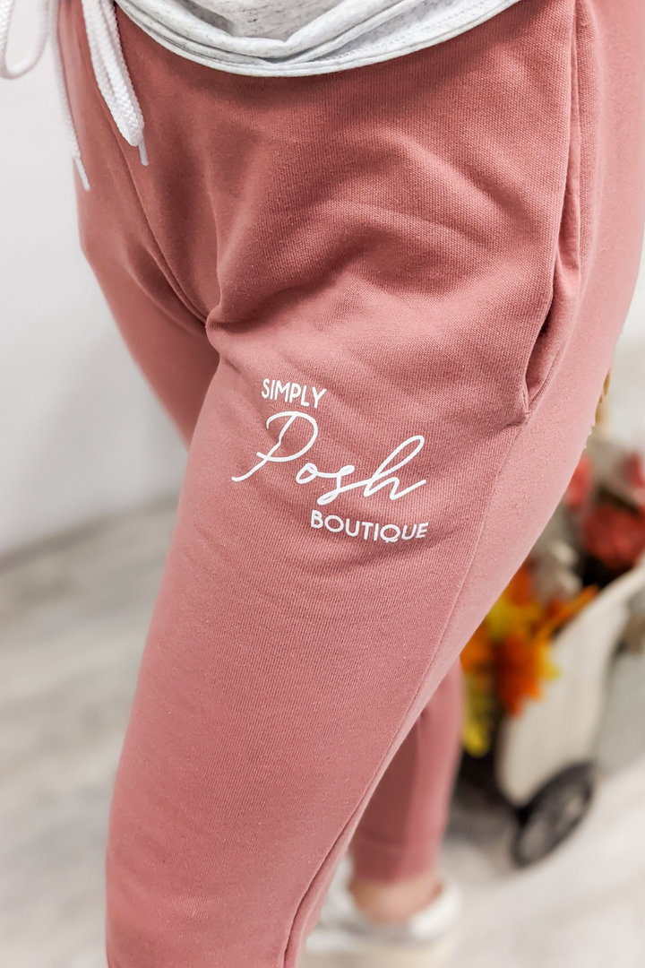 Perfect Posh Joggers - Mauve