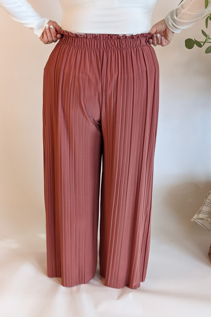 Business Casual Pants - Mauve