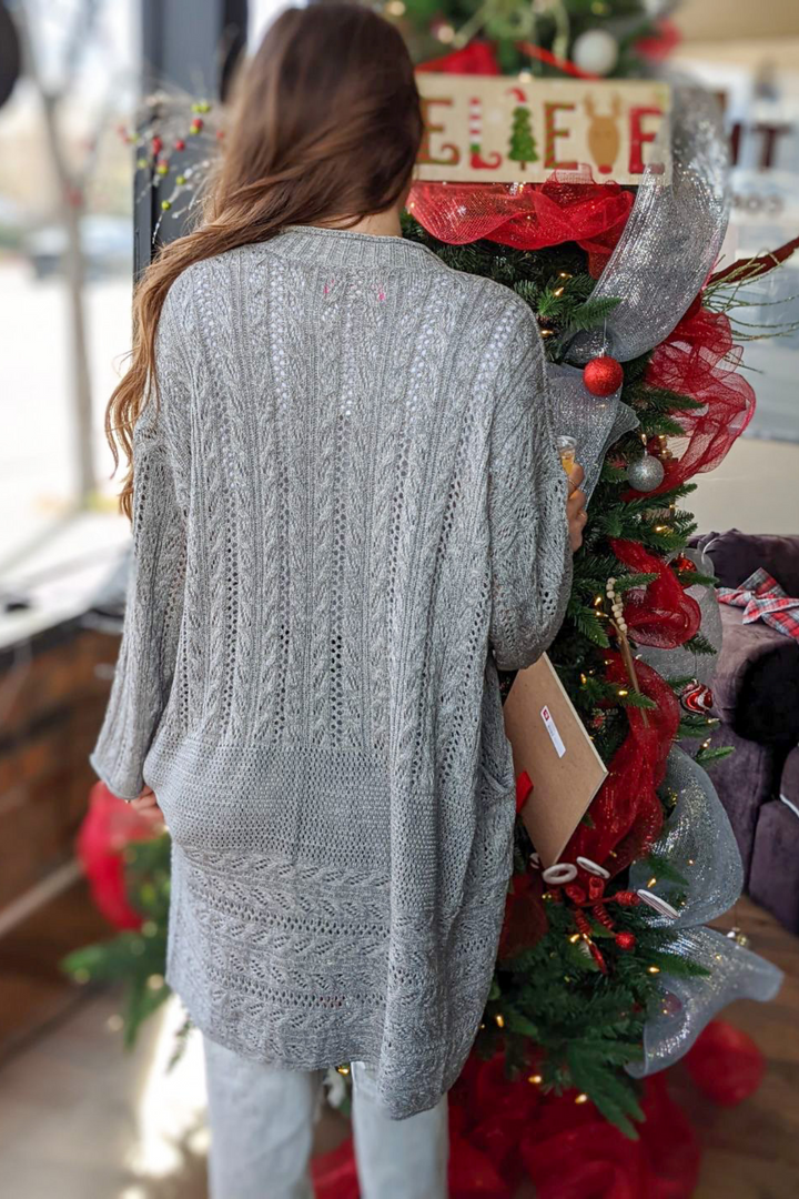 Something More Open Front Cardigan